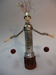 Found Art by Julie McCullough Tin Man
